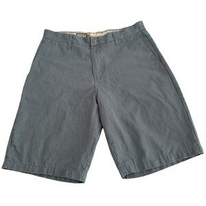 Volcom Shorts Men's Frickin Stripe Chino Shorts Size 33 Striped Beach Golf